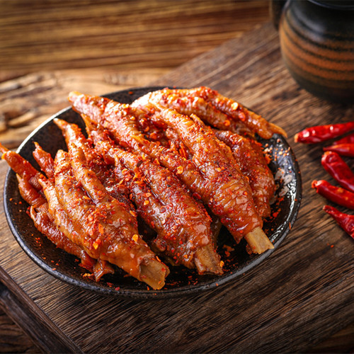 70 popular online choices of Ma Mama marinated snacks: crispy duck necks, tender quail eggs, and convenient no-bone chicken feet—ready-to-eat treats!