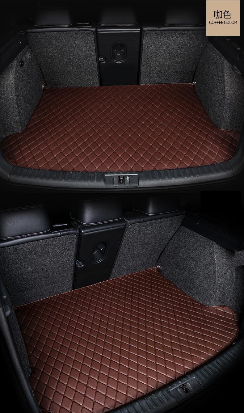 Special car environmental protection and no smell full surround car special trunk mat tailbox mat trunk mat waterproof large