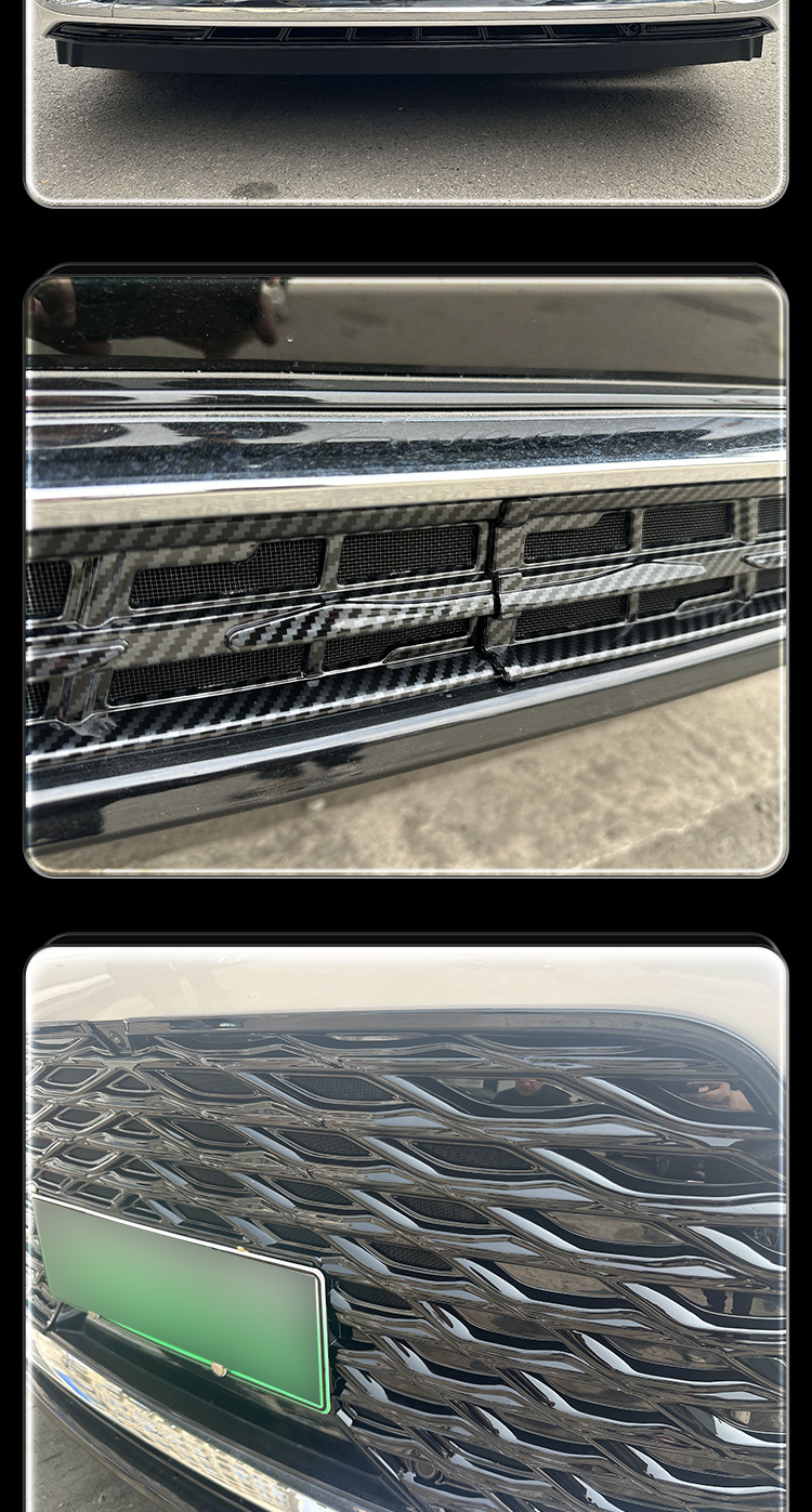 Buick GL8 anti-insect mesh snap-on front grille radiator protection net