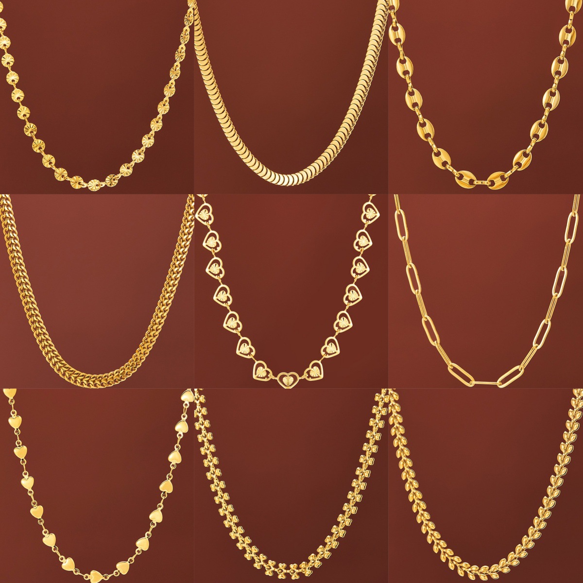 Popular High-Quality Titanium Steel Blade Twist Chain Necklace for Women, Non-Fading Clavicle Chain, Bracelet, Anklet Set Chain