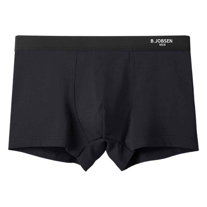 Мужское нижнее белье из чистого хлопка, боксеры из хлопка класса А, антибактериальные 7А, дышащие, для осени и зимы, большие размеры, средняя посадка, мужское нижнее белье с четырьмя углами