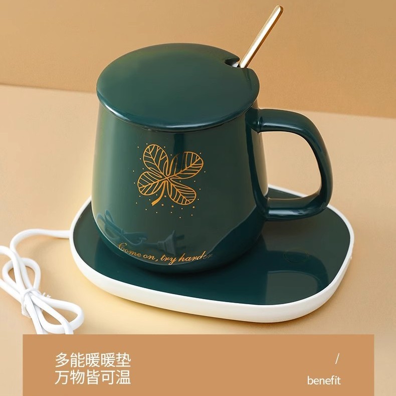 Heated Coaster with Constant Temperature for Home Use, Warm Water Cup Base, Smart Hot Milk Universal Constant Temperature Pad, Warming Cup