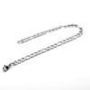 Accessory stainless steel, universal bracelet suitable for men and women, fashionable chain, jewelry, European style