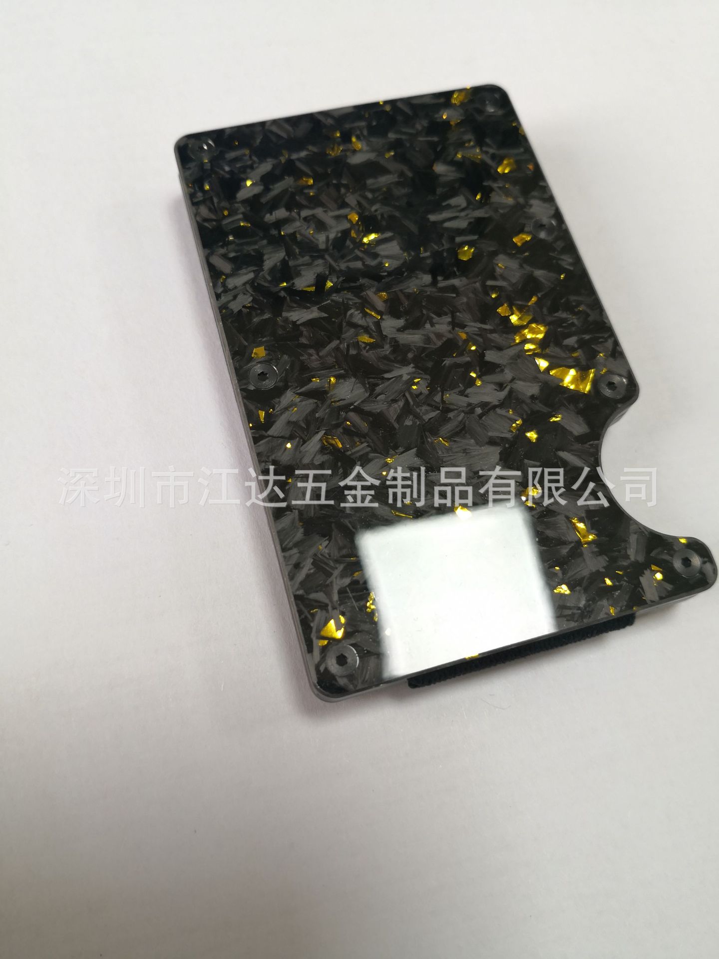 Manufacturer's best-selling carbon fiber wallet, carbon mirror satin wallet, random pattern card holder, metal RFID card holder, card holder
