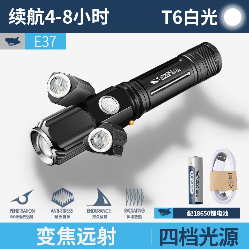 Luz delantera de bicicletas para montar por la noche super brillante luz brillante carga de bicicleta de montaña luz de bicicleta de montaña equipo de linterna de montar