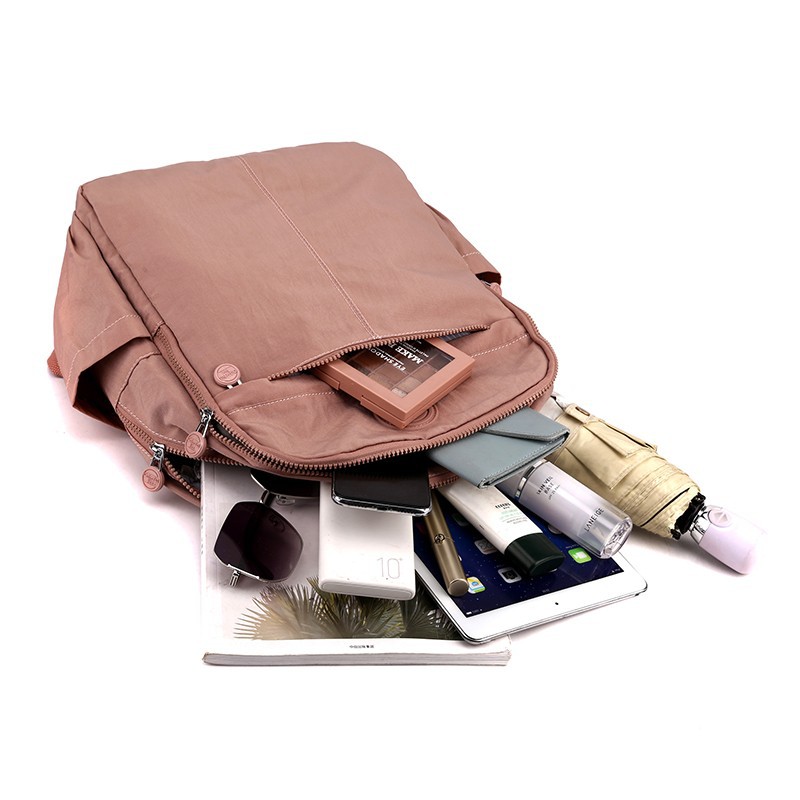 Nueva mochila de gran capacidad para mujeres en primavera de 2025 versión coreana de la mochila estudiantil anti - salpicaduras de agua mochila de viaje