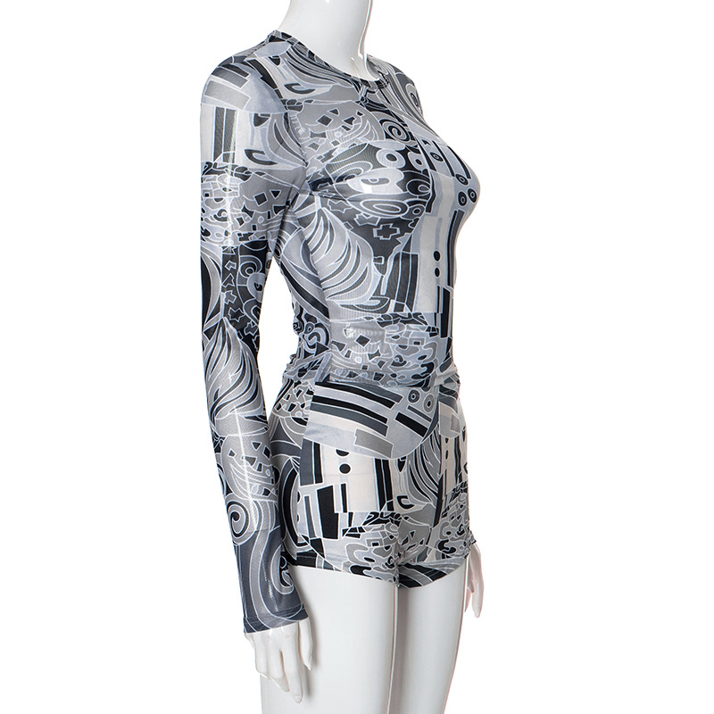 Women Sexy Trendy Cool Fried Street Two Piece Set