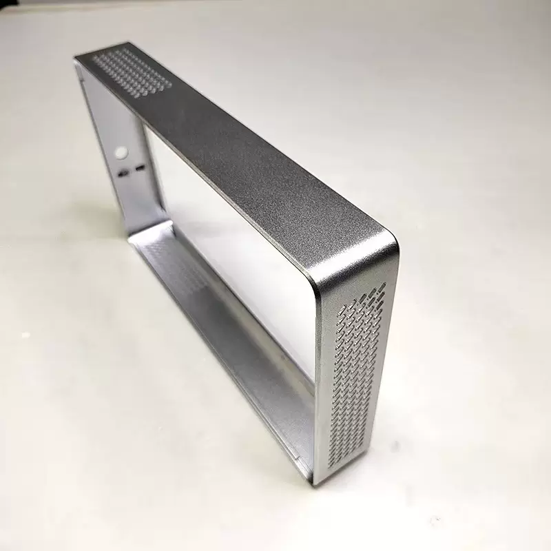 铝型材折弯框架 广告一体机显示屏/相框边框 CNC定制加工铝材