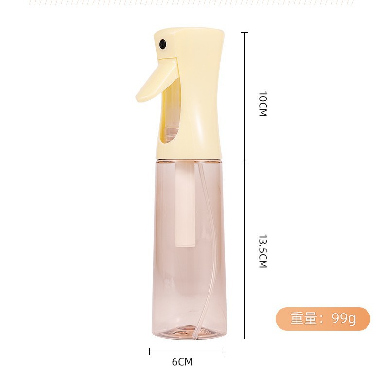 Botella de pulverización continua de alta presión botella de maquillaje superfina botella de agua horticultura botella de pulverización de agua botella de pulverización de plástico