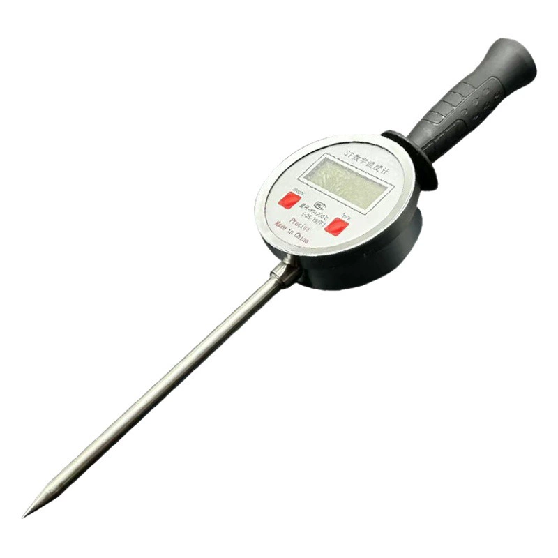 Бесплатная доставка, подключаемый термометр для зерна, термометр для сена, ручной зонд из нержавеющей стали, термометр с цифровым дисплеем