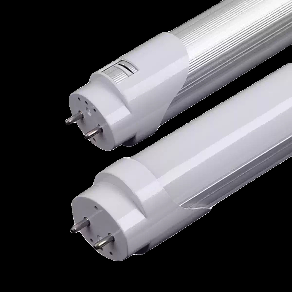 T8 aluminio plástico LED tubo de luz 1,2 metros de un solo extremo de doble extremo ahorro de energía tubo fluorescente ultra brillante de baja tensión 1,2 metros 1,5