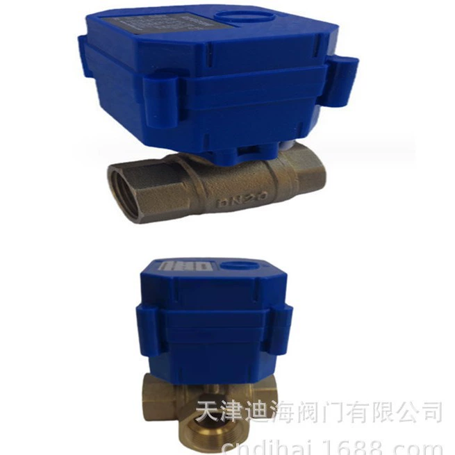 Dihai DH03 электрический шаровой клапан постоянного тока DC5-24V миниатюрный медный шаровой клапан сбой