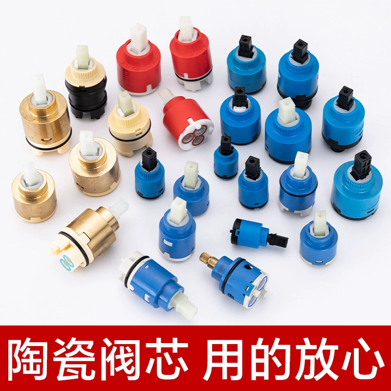 Раковина Кухонный душ смешанный клапан с горячей и холодной смесью кран с высокой ногой сердечник клапана 35/40 Универсальный ремонт фитинги