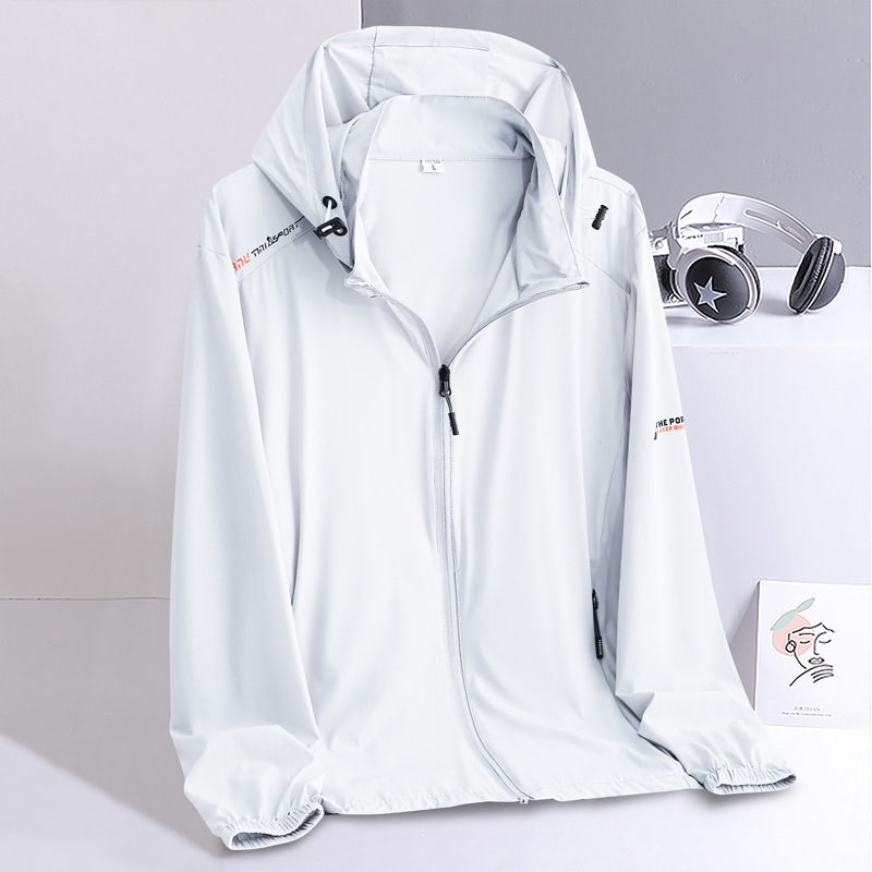 Sun Protection Clothing for Men 2025 New Summer Thin Breathable Anti-Uv Fishing Upf50+ Ice Silk Sun Protection Clothing for Men