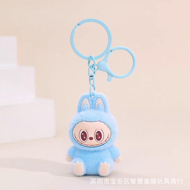 LA Bubu 植毛かわいいペンダントクリエイティブ Douyin Xiaohongshu バッグキーホルダーかわいい漫画立体人形|undefined