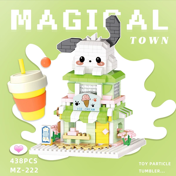 Ice cream cafe, 438 pieces