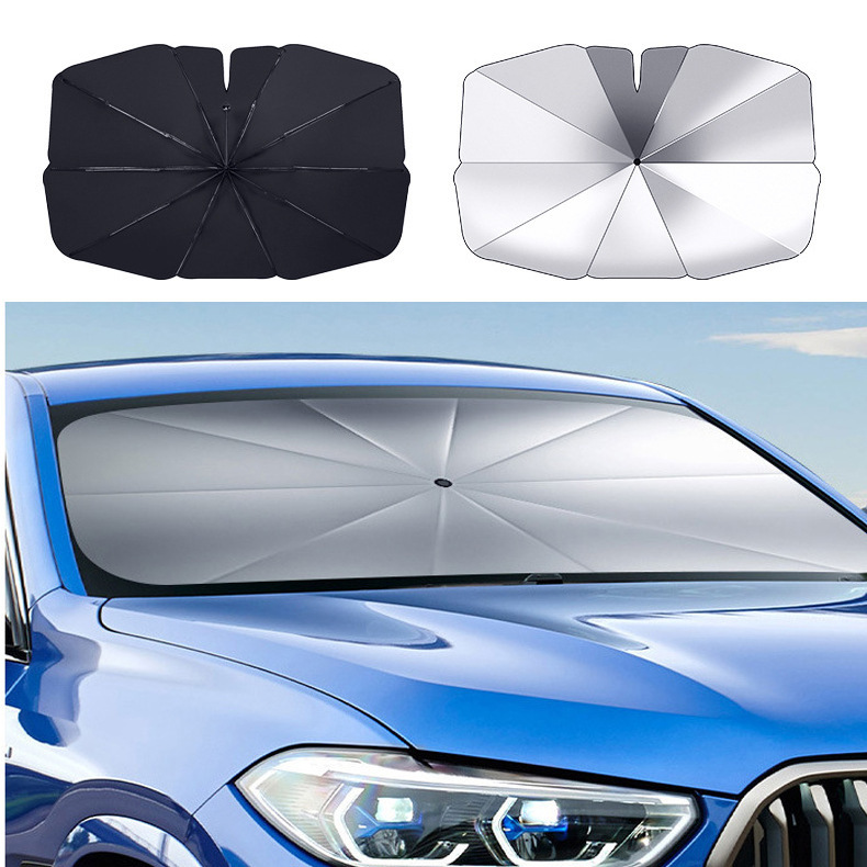 Car Sunshade Umbrella, Fully Automatic Car Canopy, In-Car Sun Protection, Heat Insulation, Sunshade, Front Windshield Curtain Car Sunshade Umbrella, Fully Automatic Car Canopy, In-Car Sun Protection, Heat Insulation, Sunshade, Front Windshield Curtain