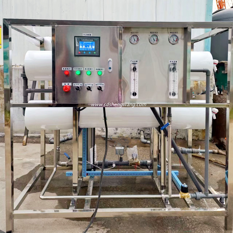 反渗透纯净水设备 胜王水处理 地下水过滤软化苦咸水淡化