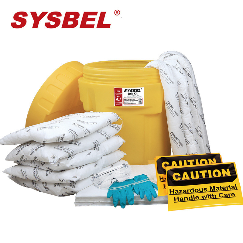 西斯贝尔（SYSBEL）SYK202 20加仑泄漏应急处理桶套装 （油类专用