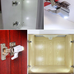 10 hinge lights LED lights lighting hydraulic hinge cabinet damping buffer hinge stainless steel hardware accessories