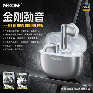 WEKOME跨境半入耳无线蓝牙耳机 2025新款长续航高音质TWS无线耳机