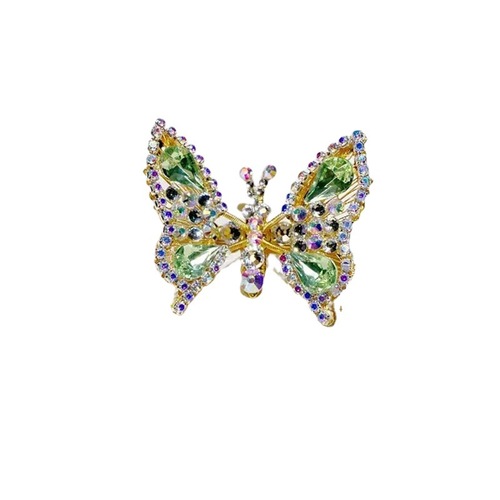  moves butterfly hairpin diamond three-dimensional flying wings headdress flower girl hanfu stage performance hairpin hair accessories