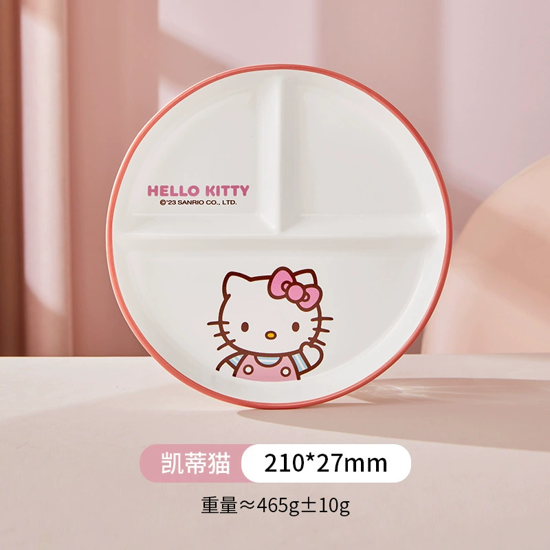 Sanrio, hello kitty, ceramic tableware, set
