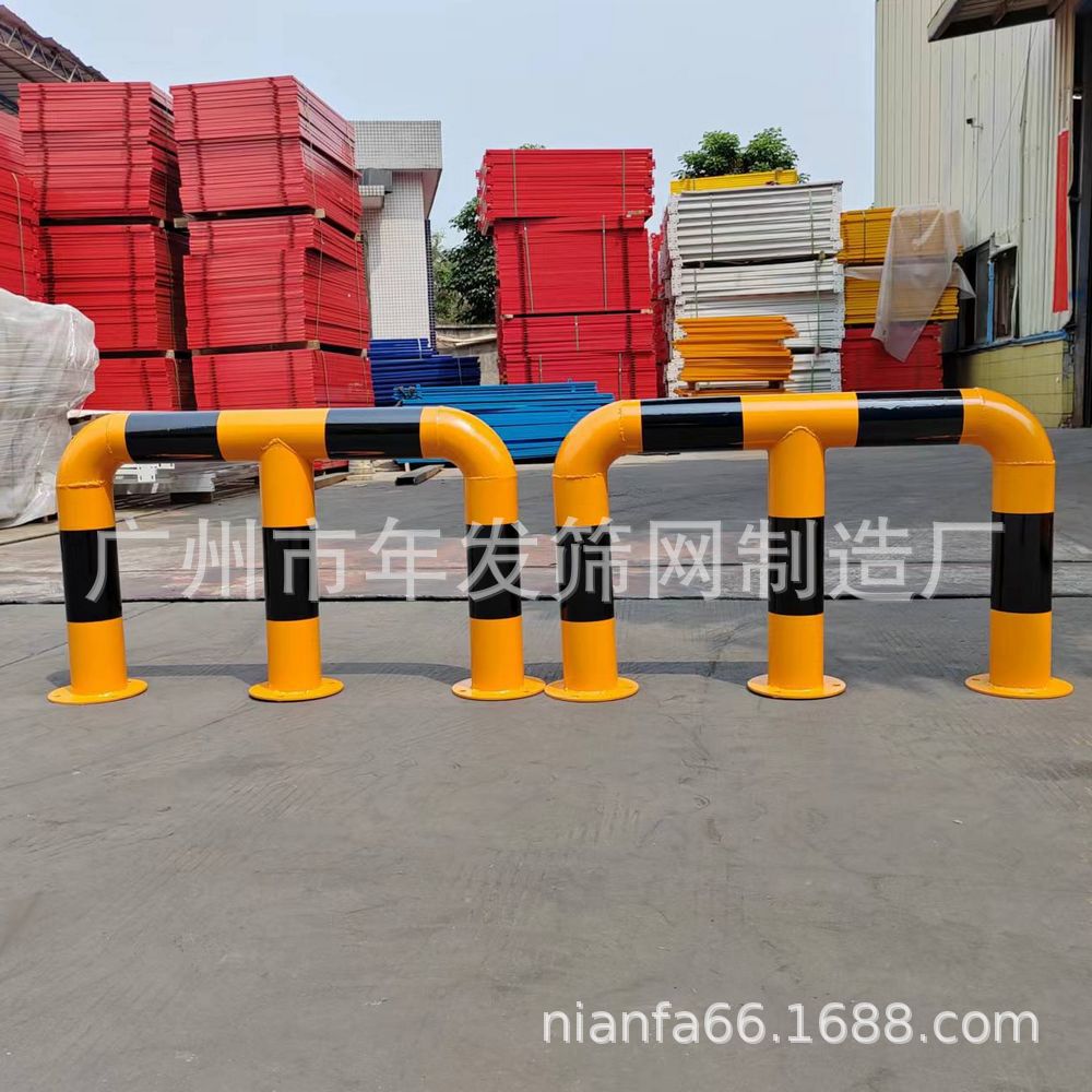 U型挡车防撞栏杆停车位限位器停车场车位挡车器广东厂家现货供应