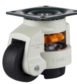 水平调节轮GD福马轮机器伸缩脚商用设备轮耐磨轮刹车轮万向轮轮子