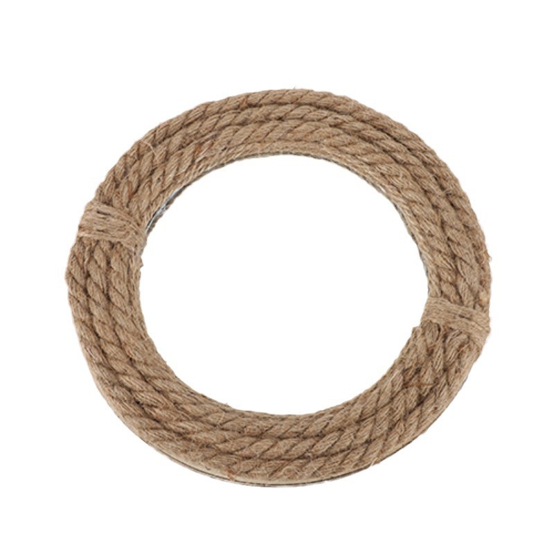 Cuerda de cáñamo retro espejo redondo artístico nórdico cama y desayuno cuarto de baño colgante de pared fotografía de celebridades Internet vestidor belleza espejo