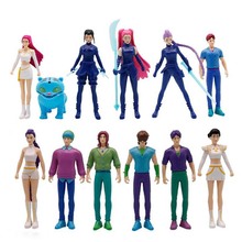 跨境猎魔女团手办公仔老虎明星女团男团玩具玩偶卡通模型玩具摆件