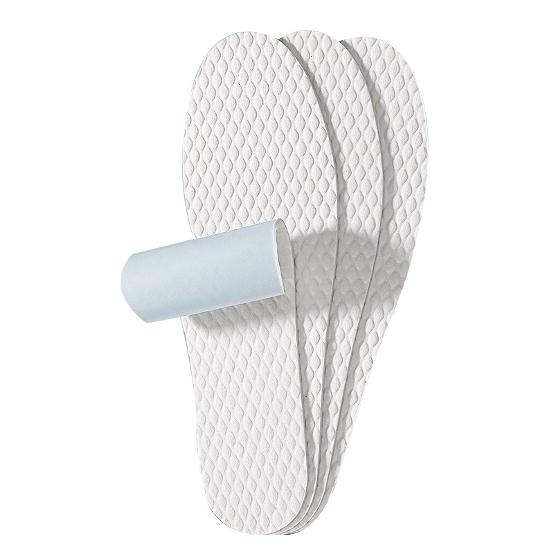 Plantillas antiolor para hombres sudor antiolor plantillas de verano delgadas plantillas de pulpa de madera desechables pisar excremento sensación plantillas deportivas