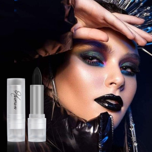 Cross-Border Popular European and American Halloween Small Ice Cube Lipstick Matte Lip Glaze Gothic Festival Color Lipstick