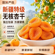 新疆红杏干无核500g杏仁果脯罐装酸甜杏儿肉蜜饯孕妇儿童零食小吃