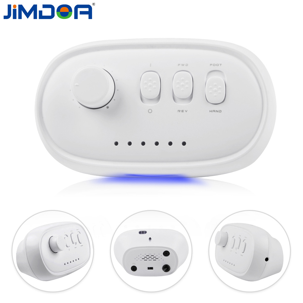 JMD - 206 máquina de pulizador de uñas para remover archivos de uñas multifuncional máquina de pulizador de belleza para remover rápidamente uñas