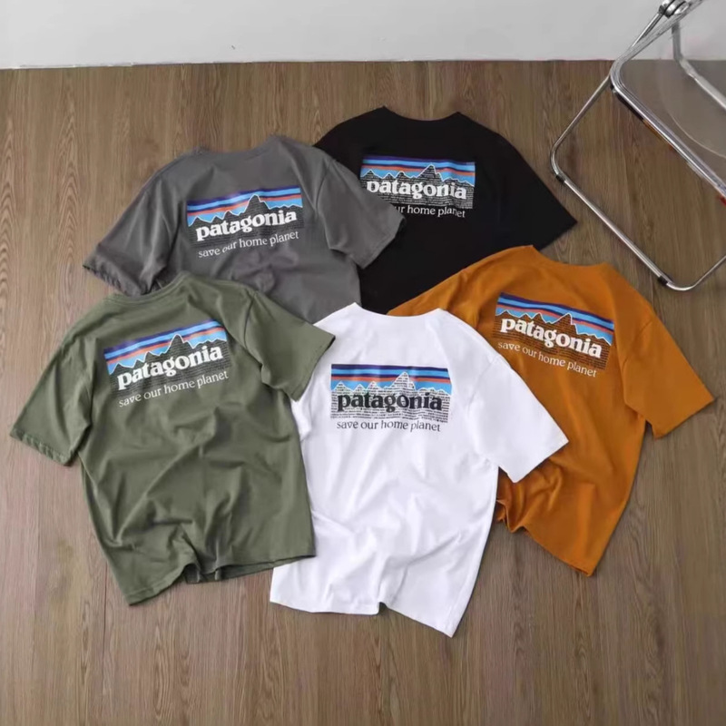 Cross-Border Correct Version Pata Bata New Round Neck Short-Sleeved T-Shirt with Printed Pattern T-Shirt for Men and Women Cross-Border Correct Version Pata Bata New Round Neck Short-Sleeved T-Shirt with Printed Pattern T-Shirt for Men and Women
