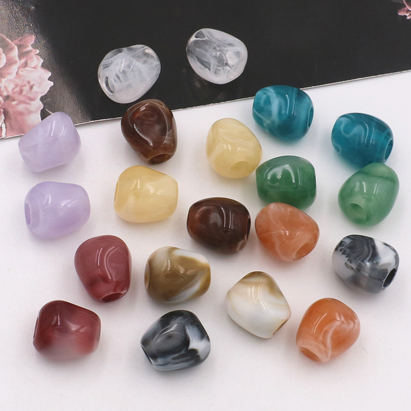 Acrylic bracelet drop-shaped