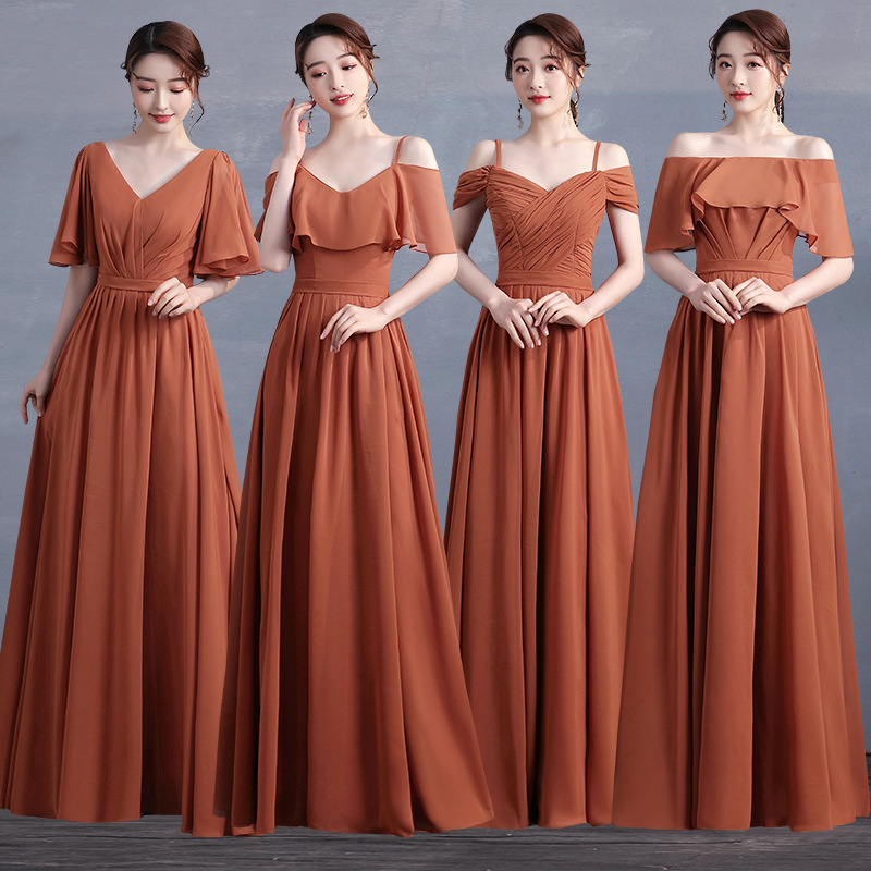 Bridesmaid Dresses 2026 Summer New Wedding Dresses for Women, Sister Dresses, Best Friend Outfits, Choir Performance Dresses, Banquet Dresses