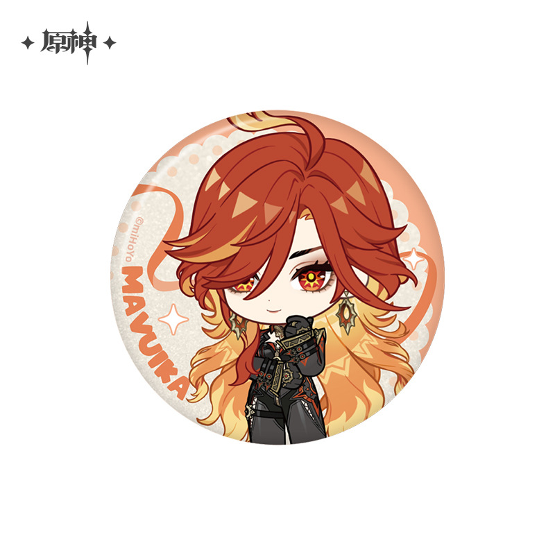 正規版ミハ遊原神バッジバーアクリルペンダント立牌パイルバッジウェンディ鐘離バッジ