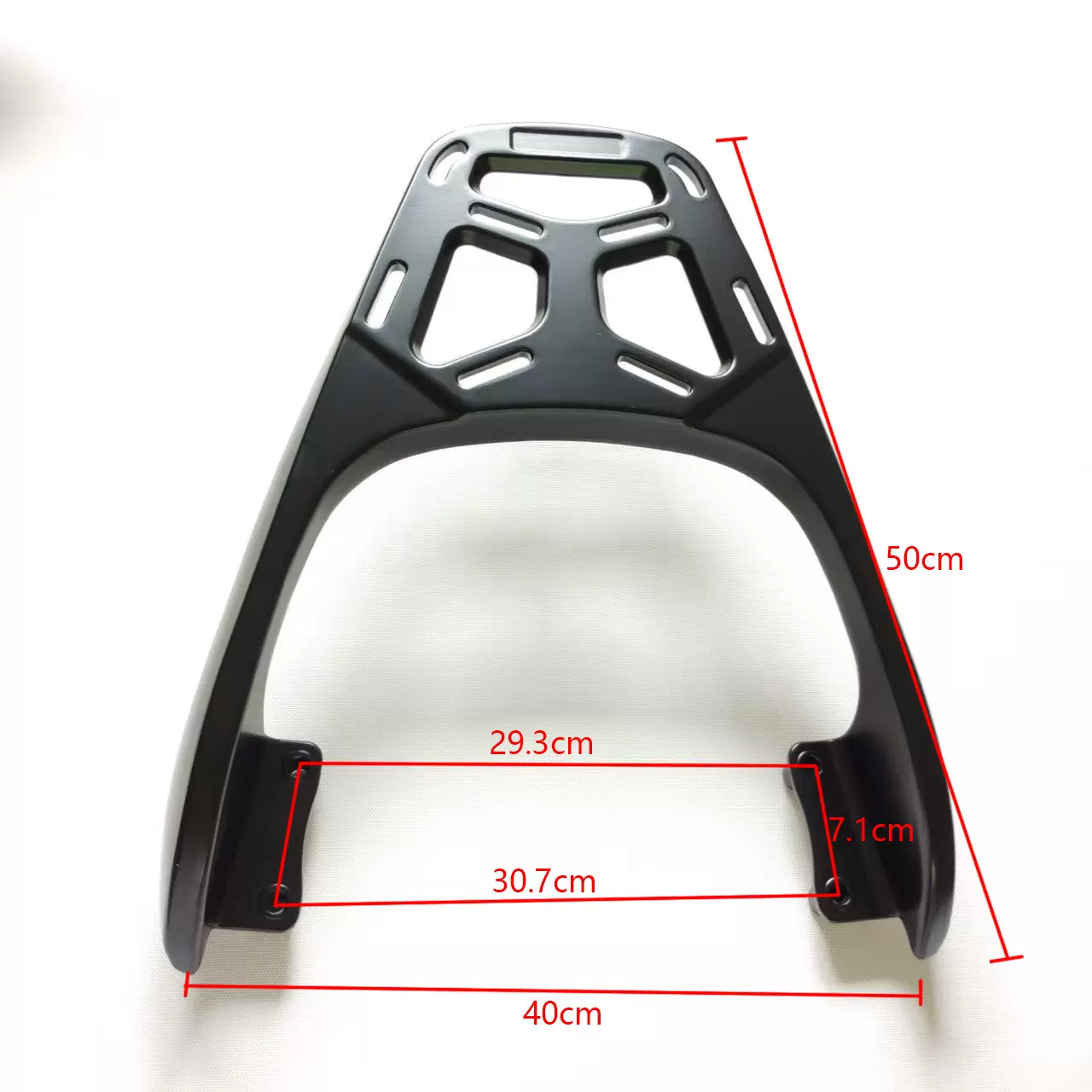 适用新大洲本田NS125LA后货架尾箱架SDH125T-39尾架后靠背改装件
