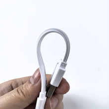 typec一拖二充电线面条数据线usb环保rohs扁线0.1米配机线2a