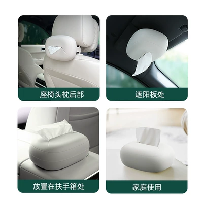 box multi-position use of – Car tissue box/set