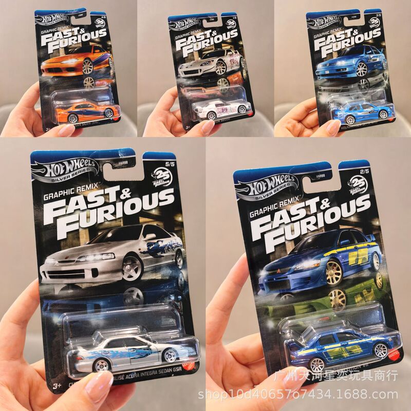 Original Hot Wheels Fast & Furious Themed Series Model Car Hnr88