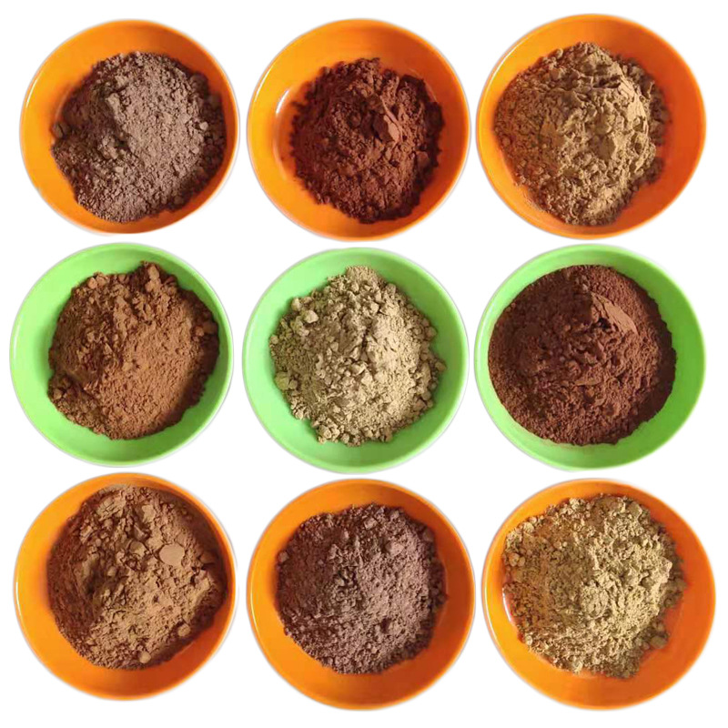 厂家批发红土红粘土黄土粉陶器陶瓷铸造耐火土 雕刻雕塑红黏土粉