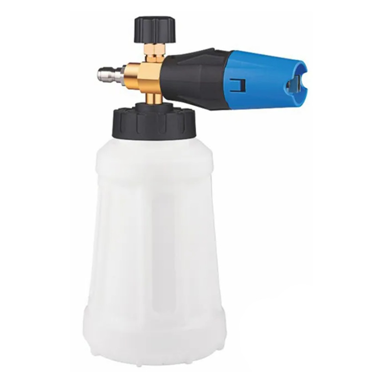 高压PA泡沫壶喷壶枪指南车亿力乐华洗车机汽车美容扇形配件黑猫