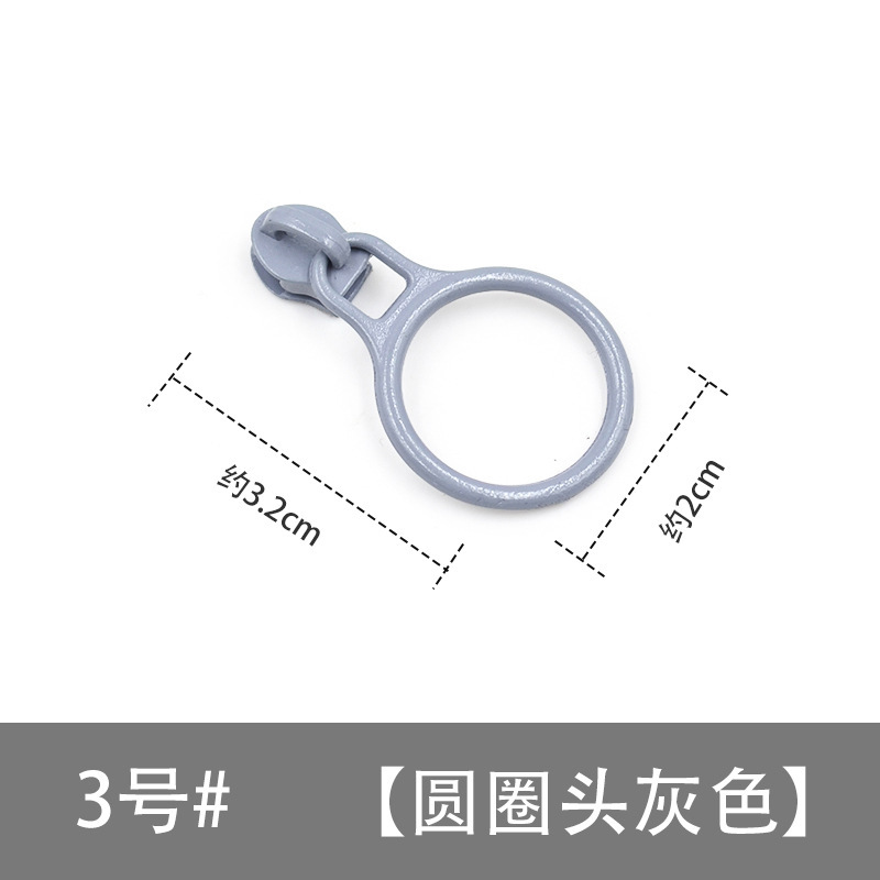 ジッパーヘッド3号5号8号10号卸売りスポットナイロン樹脂金属ファスナーファスナー|undefined