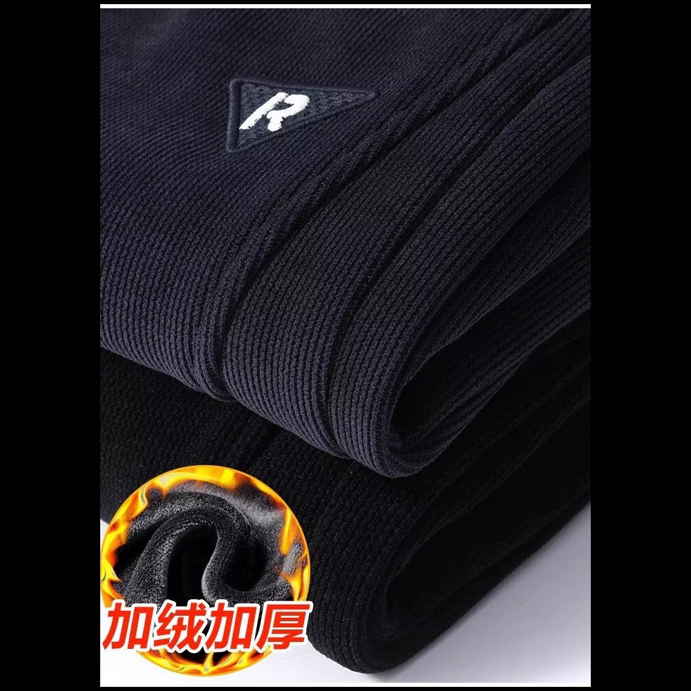 Men's Casual Pants Autumn and Winter 2025 New Corduroy Sweatpants Sports Thickened Fleece Pants Men's Winter
