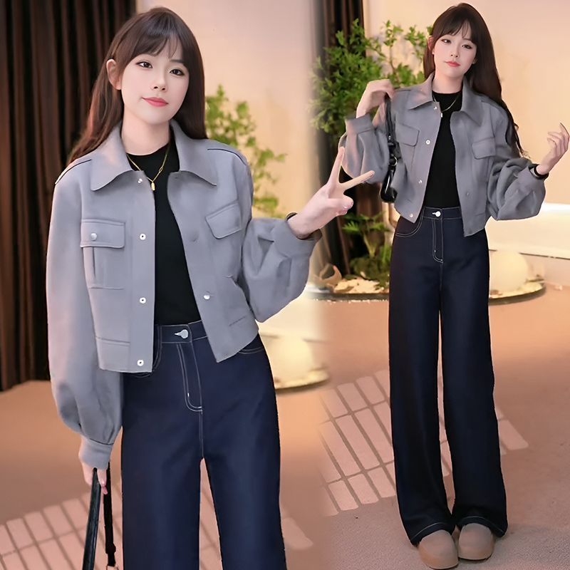 欣欣【XIAOAI】高定2025早秋新款时尚显设计感气质短外套女BN2504|undefined