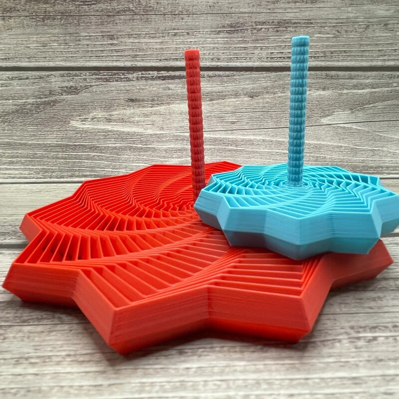 跨境Expanded Sensory Fidget Star扩展感官烦躁之星六边形带手柄|undefined