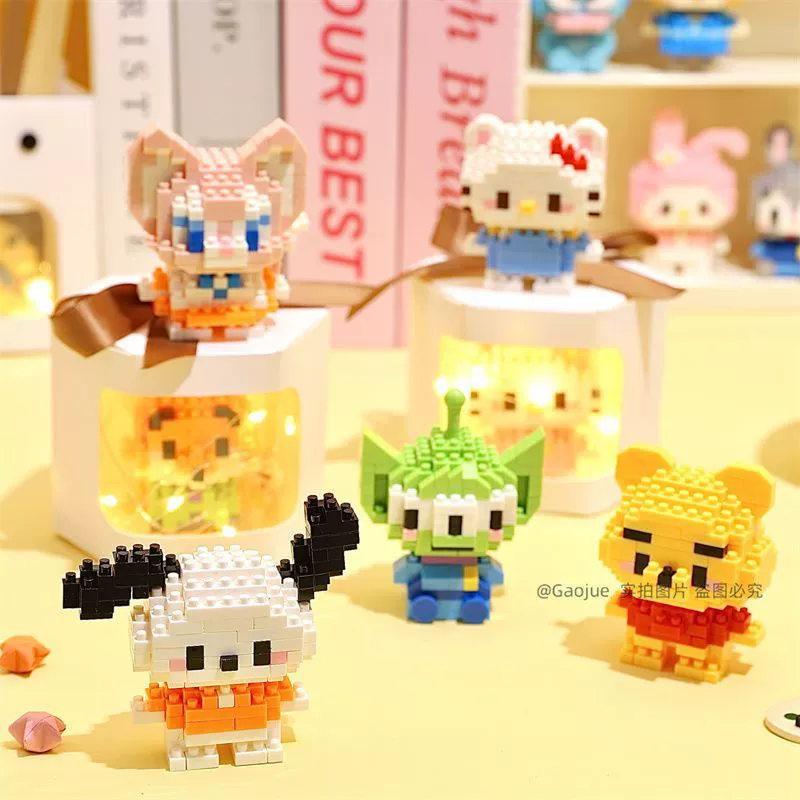 Hello Kitty, hello kitty, мультфильм конструктор, игрушка, мелкие части